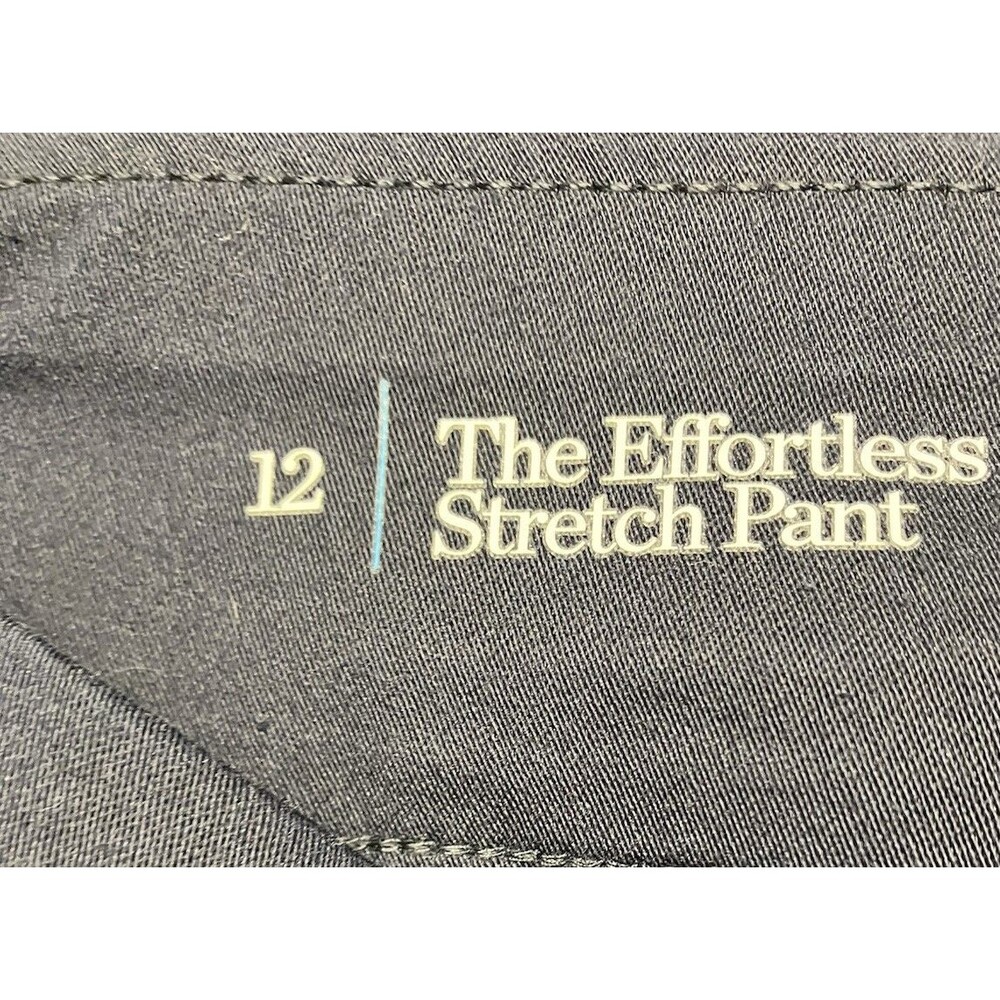 Croft & Barrow Effortless Stretch Pant Dark Blue Mid Rise  Size 12 NWOT - Picture 3 of 8